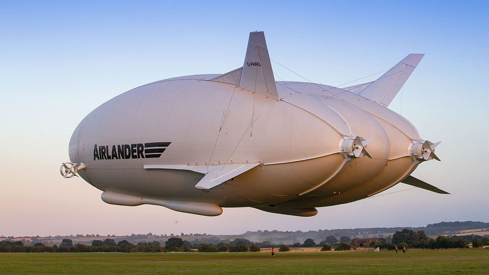 Airlander 10 takes off