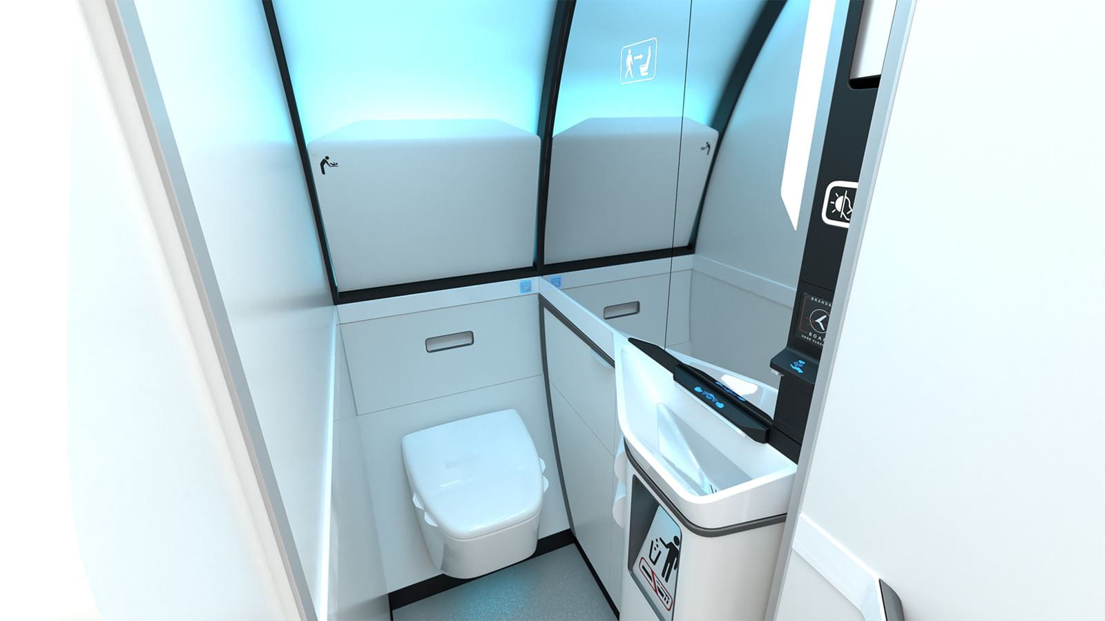 Airplane lavatory