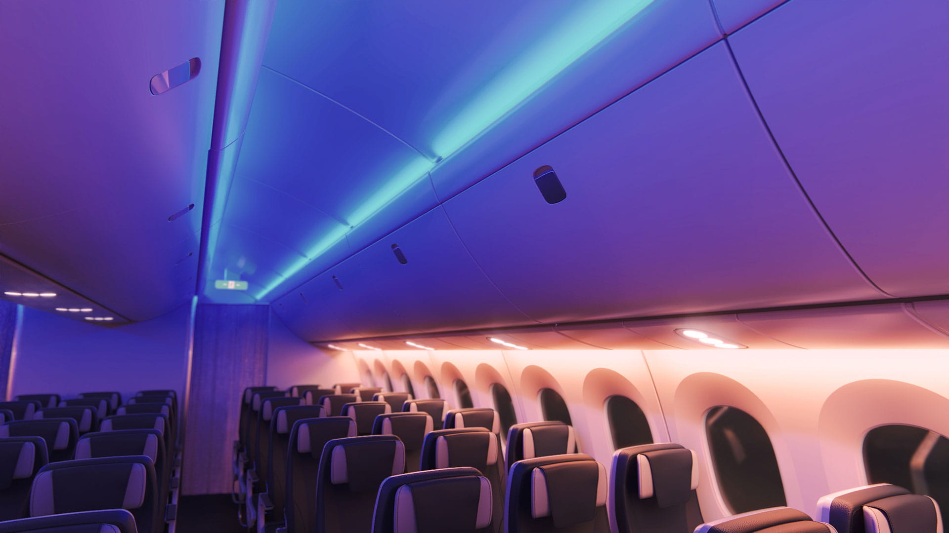 Interior aircraft lighting