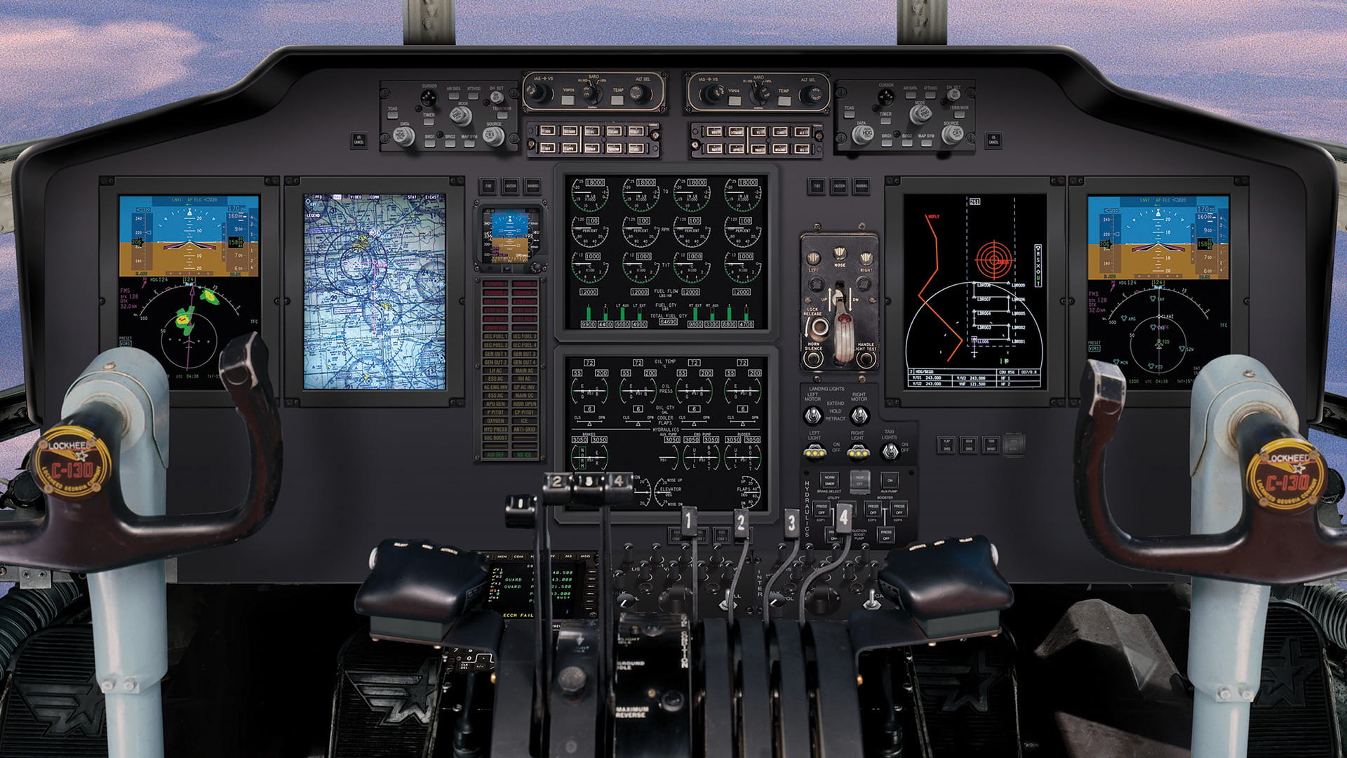 C130 cockpit
