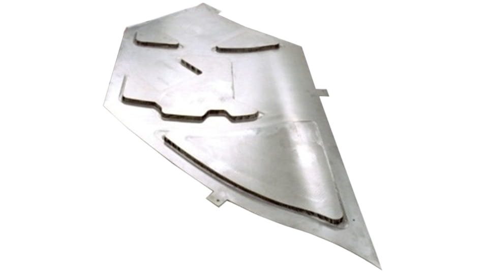 F-22 fighter jet airplane part - lid