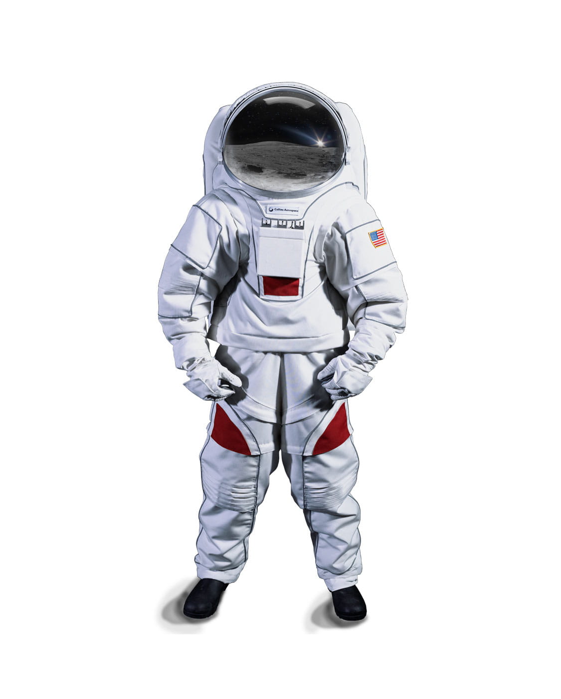 View of the front of the next generation space suit