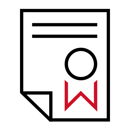 paper with stamp graphic