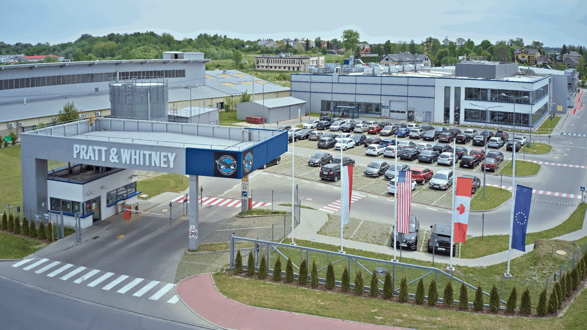 Pratt & Whitney facility in Niepołomice, Poland