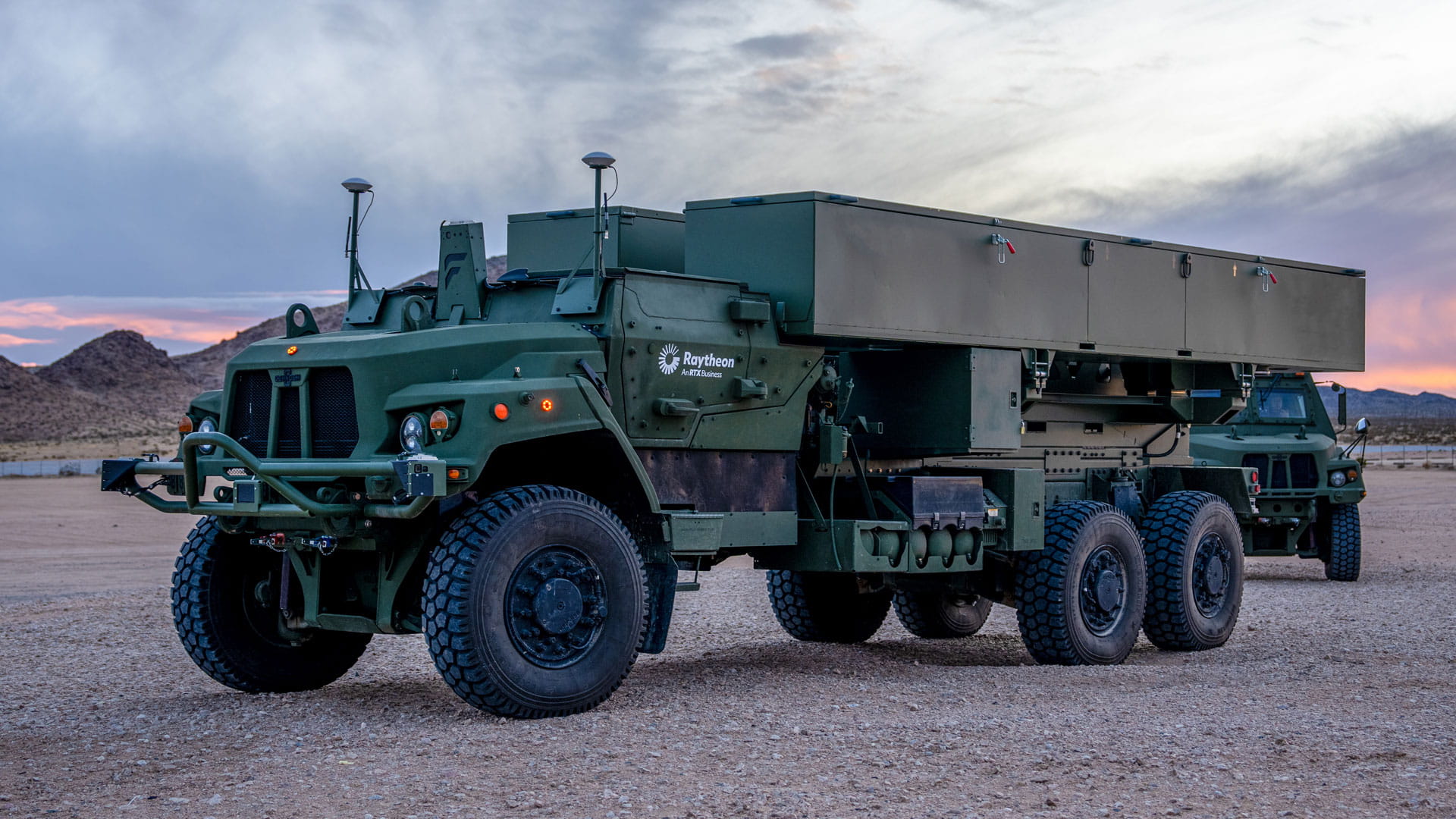 A ground-based missile launch vehicle