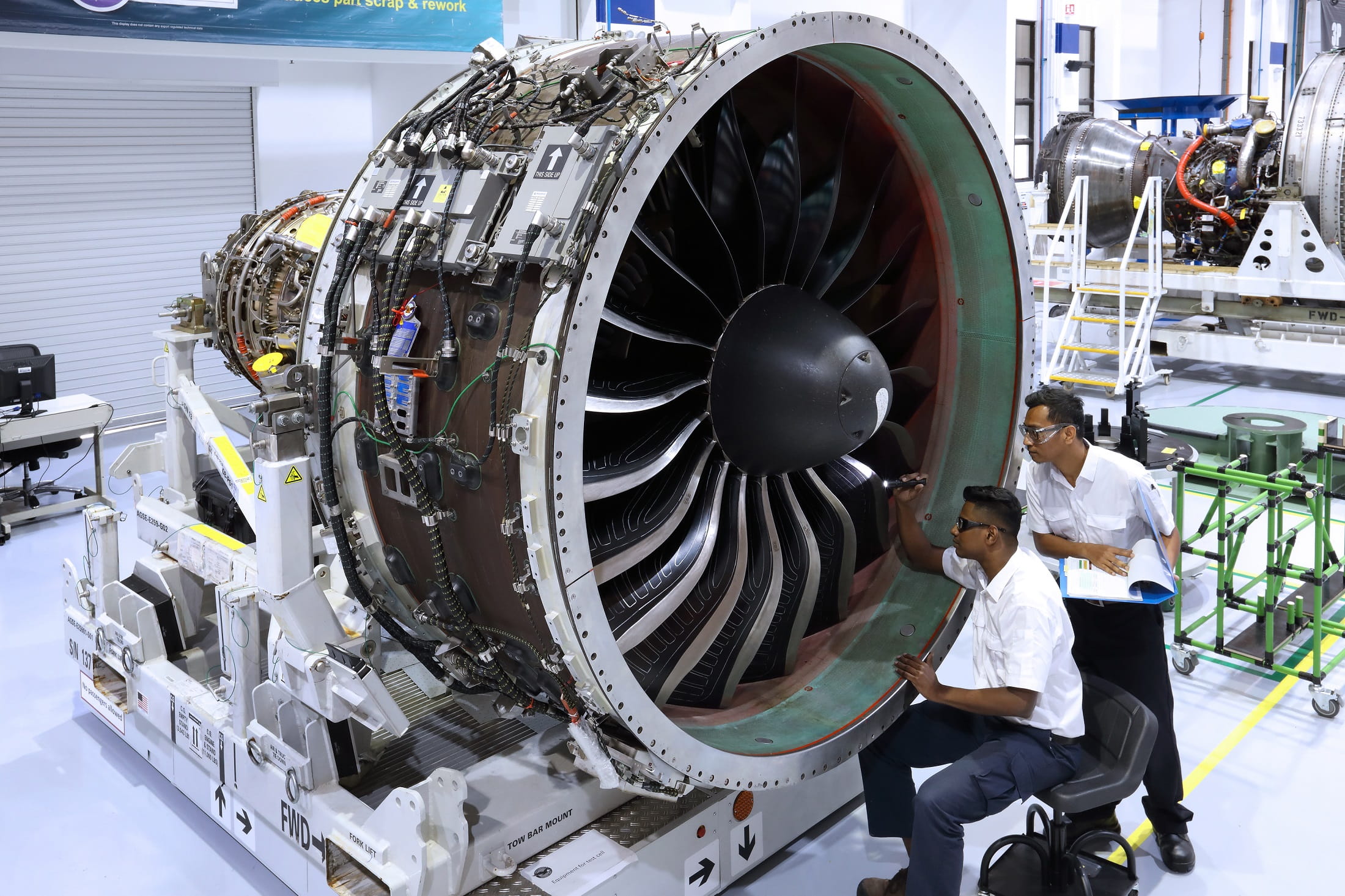 Pratt Whitneys Eagle Service Asia facility in Singapore overhauls GTF