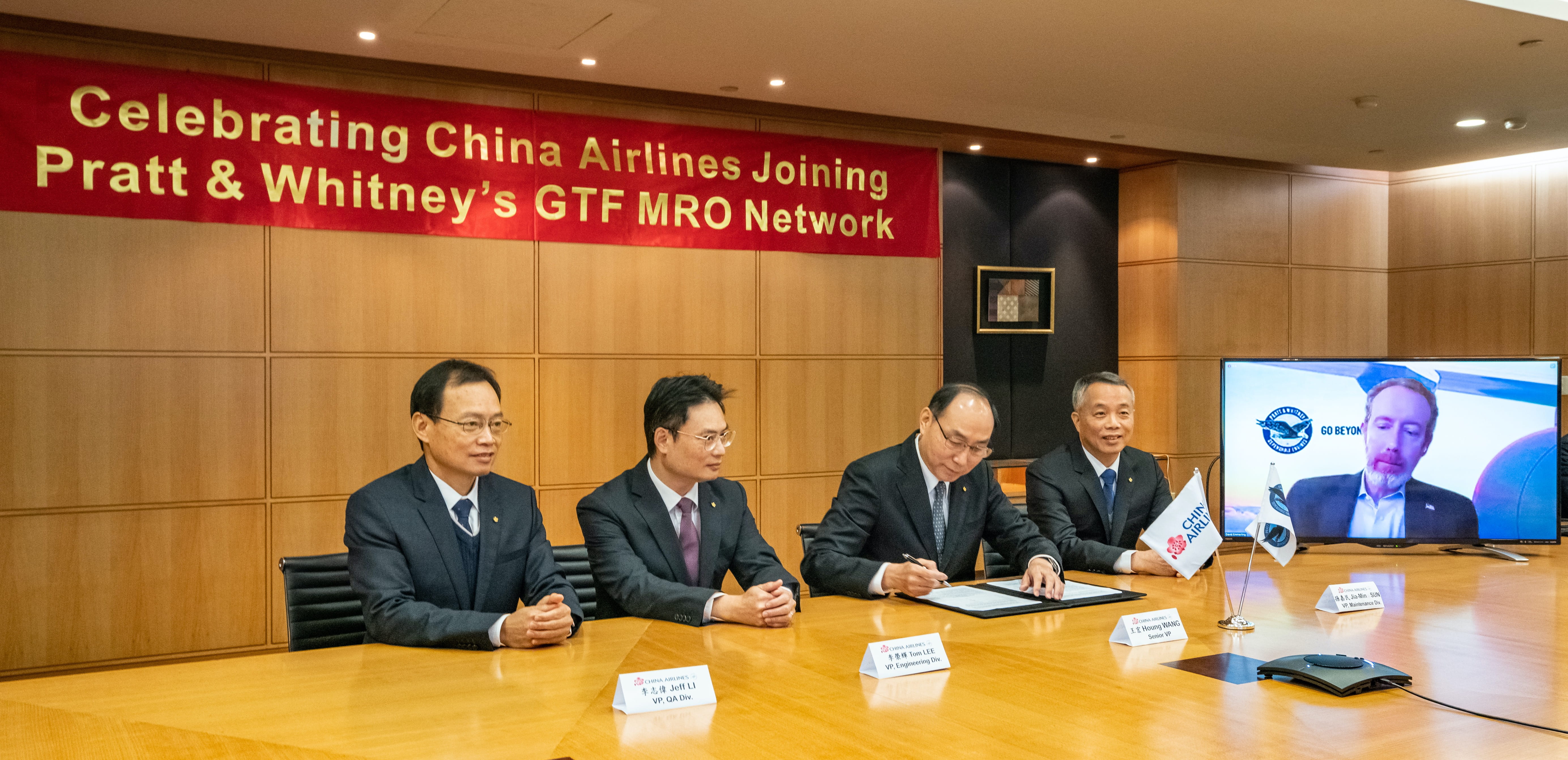 China Airlines will join Pratt & Whitney’s growing network of shops that maintain Pratt & Whitney GTF™ engines. China Airlines’ facility will become the seventh in Asia supporting GTF MRO work.