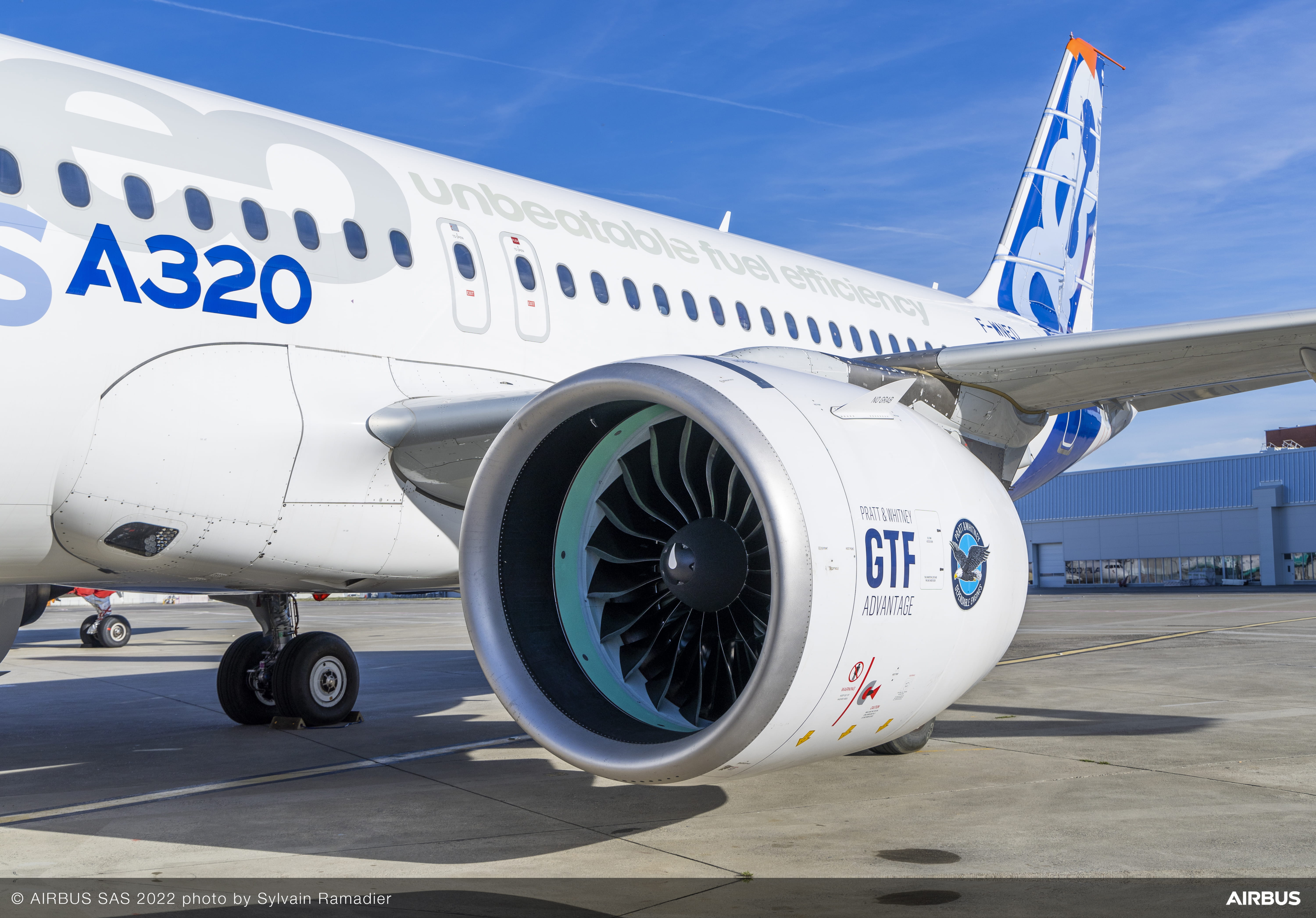 AC-1464-First flight with engine PW1100G GTF Advantage on MSN6101-36