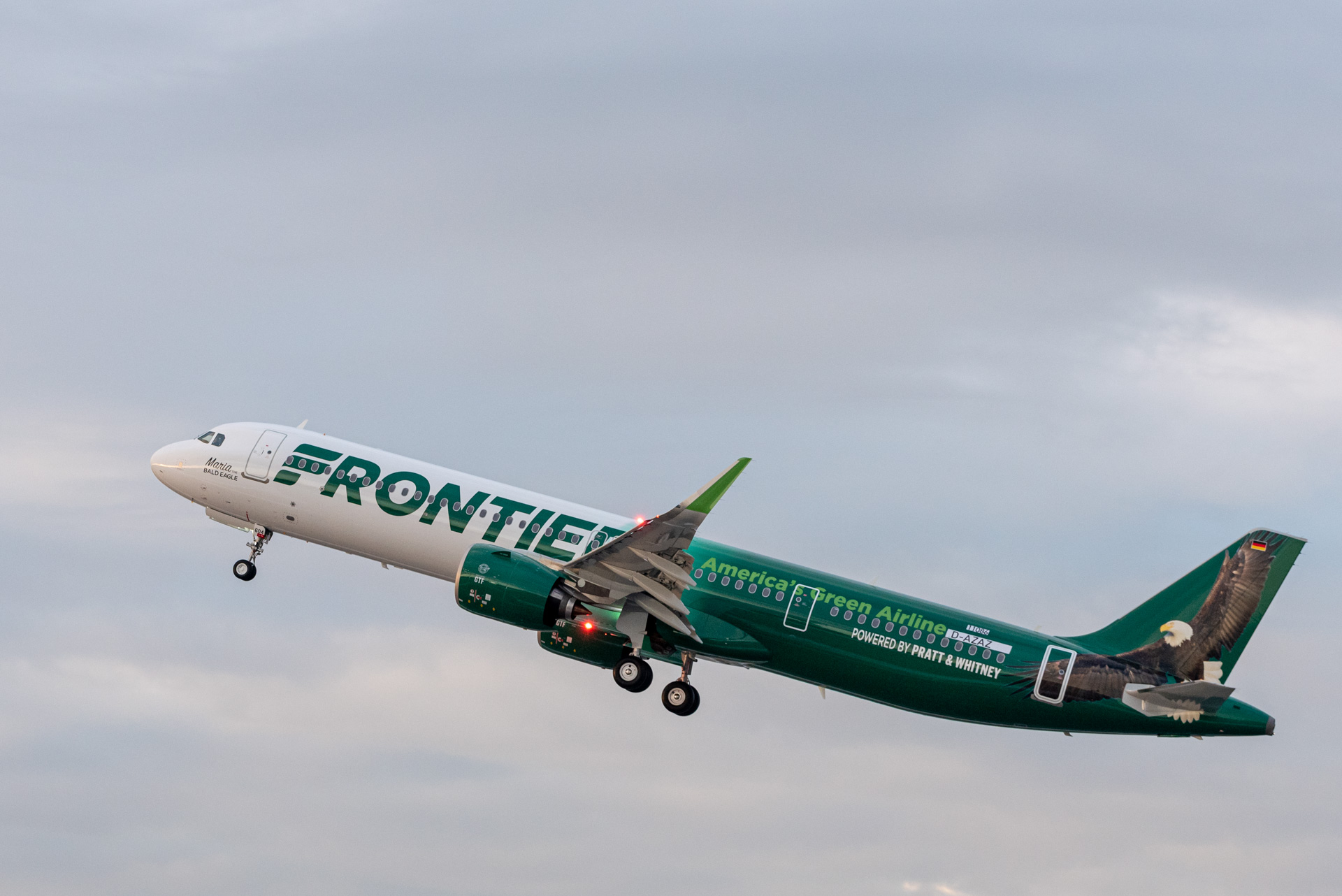 News Frontier Airlines Names Plane in Honor of Sustainable