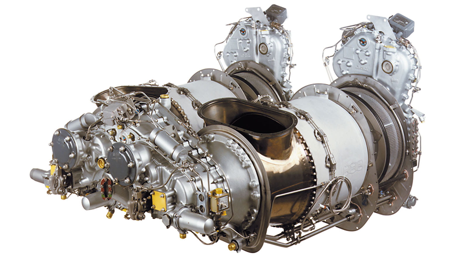 The Pratt & Whitney Canada PT6T engine.