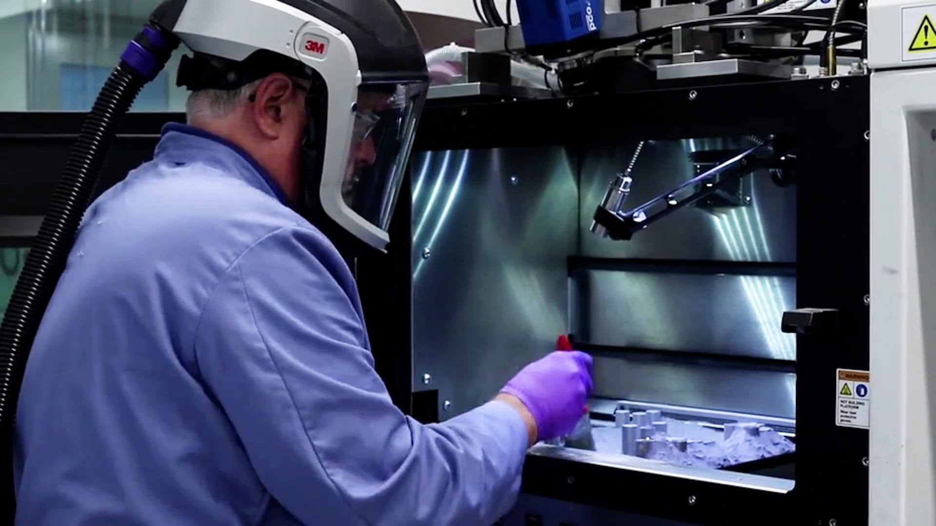 3D printer mobile frame manufacture station