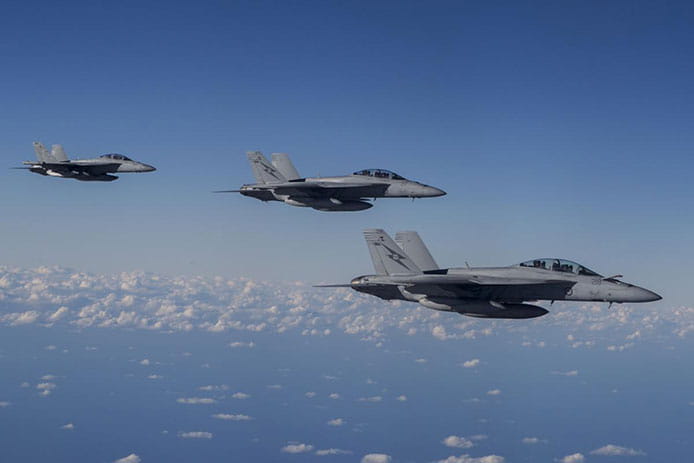 As the only other current operator of the EA-18G Growler fighter, Australia is at the forefront of electronic warfare technology. (Photo: RAAF)