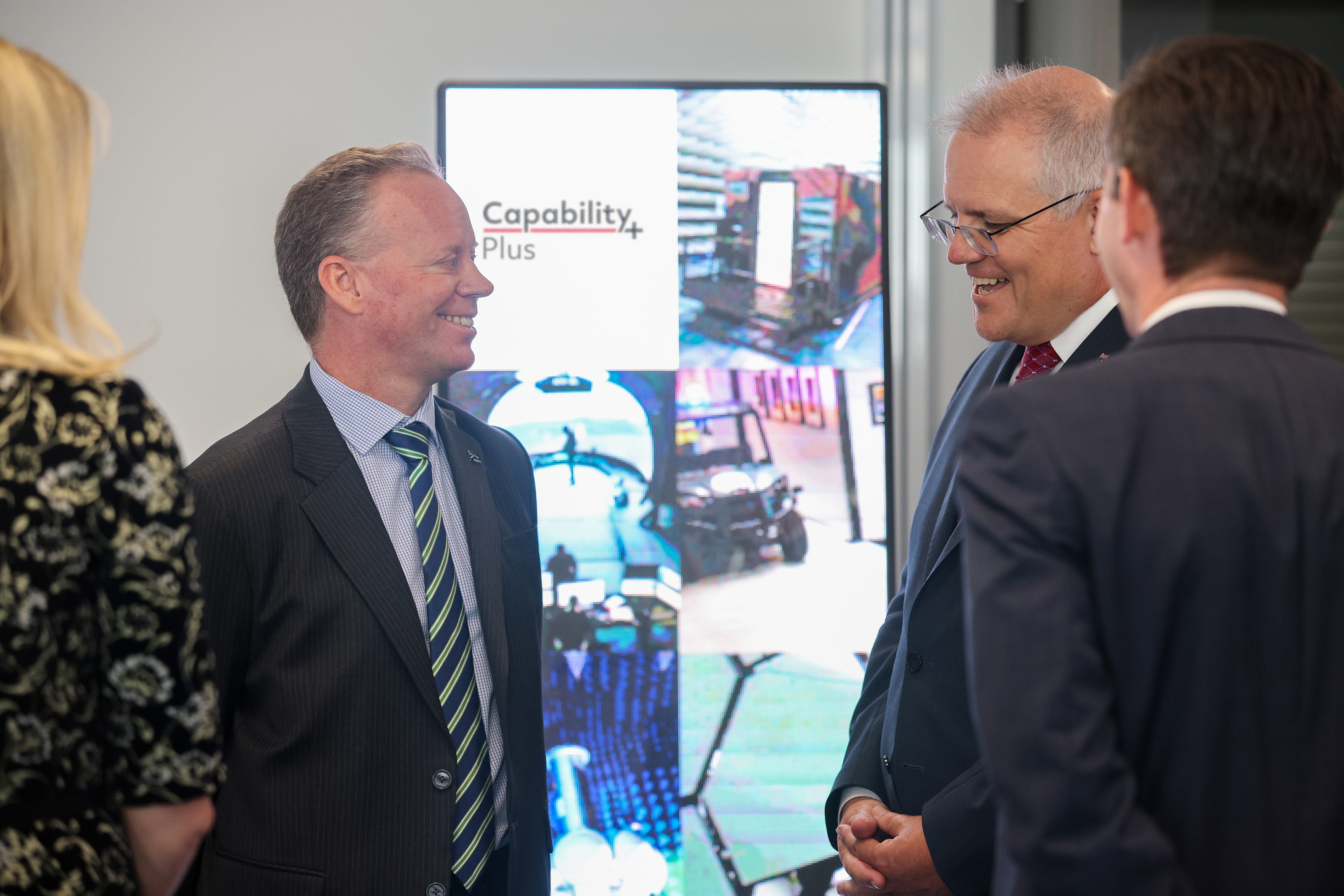 Prime Minister Scott Morrison at the Centre for Joint Integration opening
