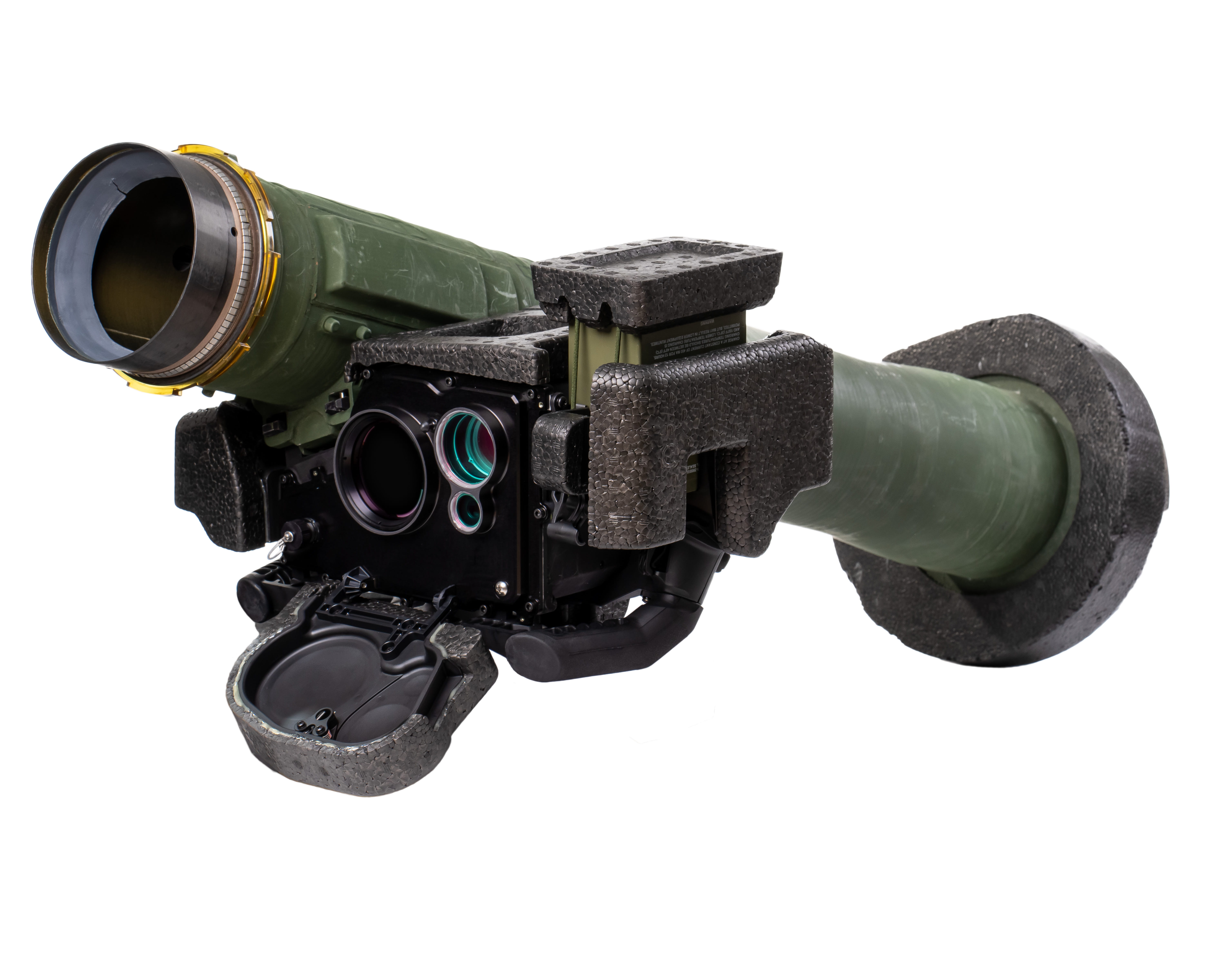 The Lightweight Command Launch Unit (LWCLU) launcher for the Javelin missile.