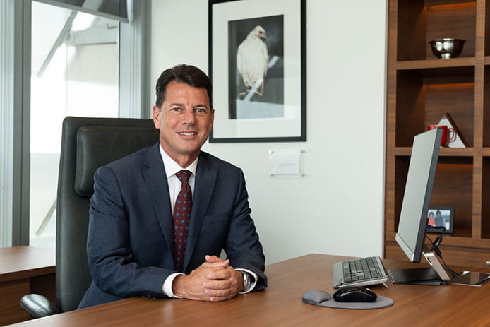 Alan Davis, chief executive of Raytheon Emirates