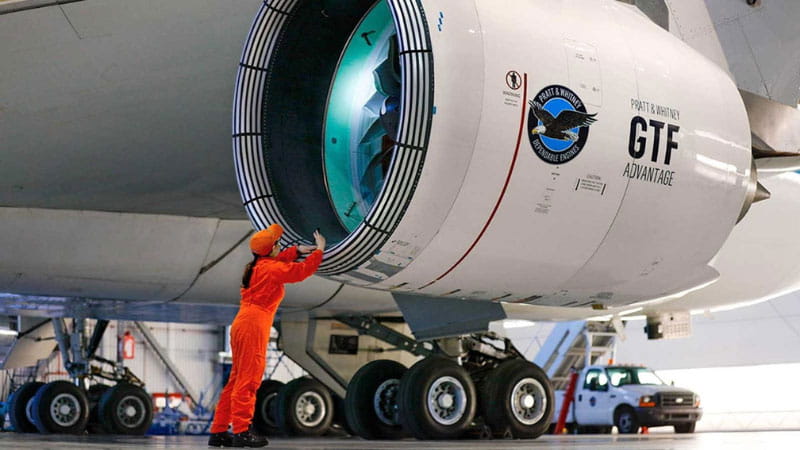 Pratt & Whitney GTF engine