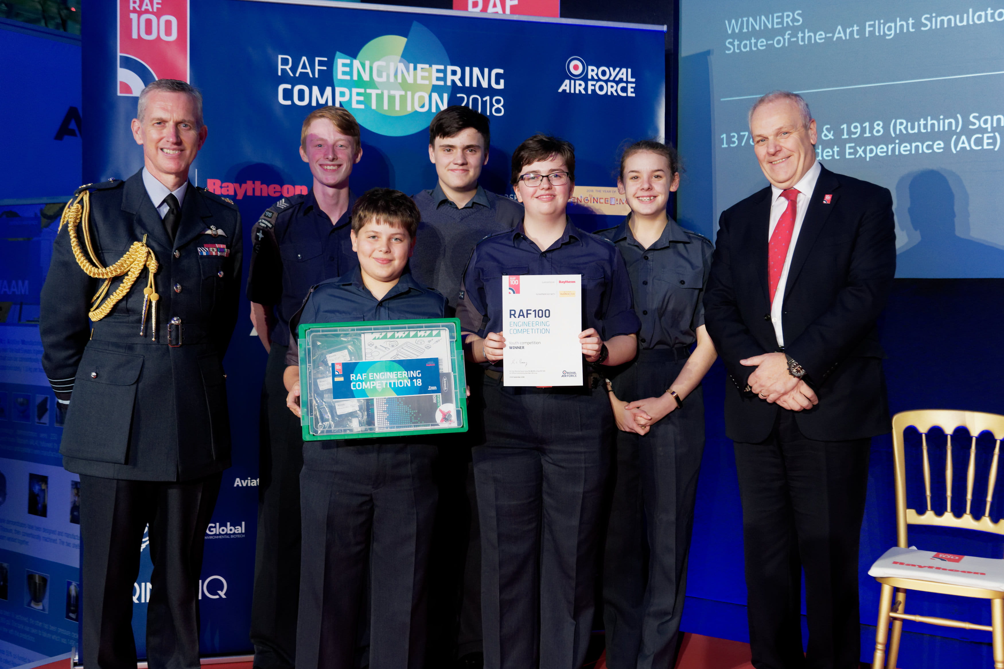 Royal Air Force Air Training Core squadrons 1378 (Mold) and 1918 (Ruthin) took home top honors at the RAF Engineering Competition.