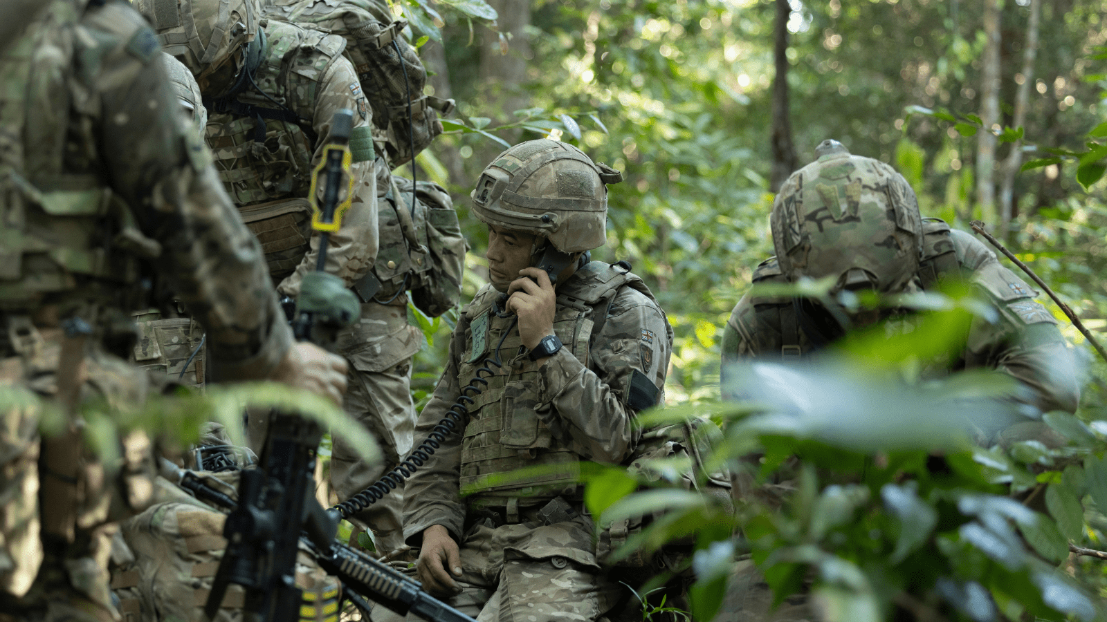 Members of 1 RGR