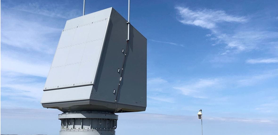 Spy-6 radar under test
