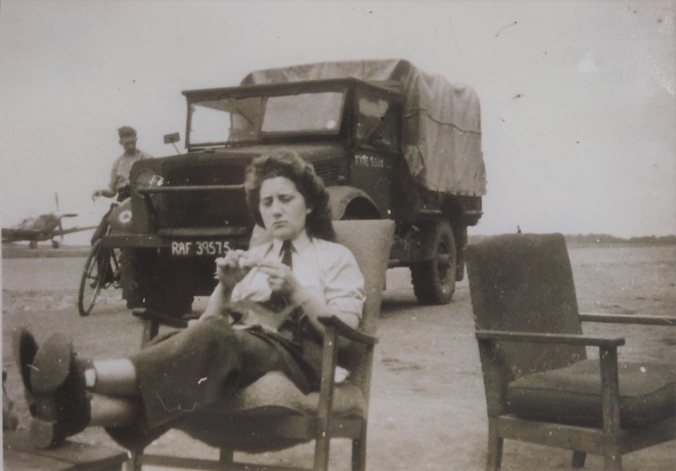 Battle of Britain: A rare moment of relaxation  (copyright: Chris Goss)