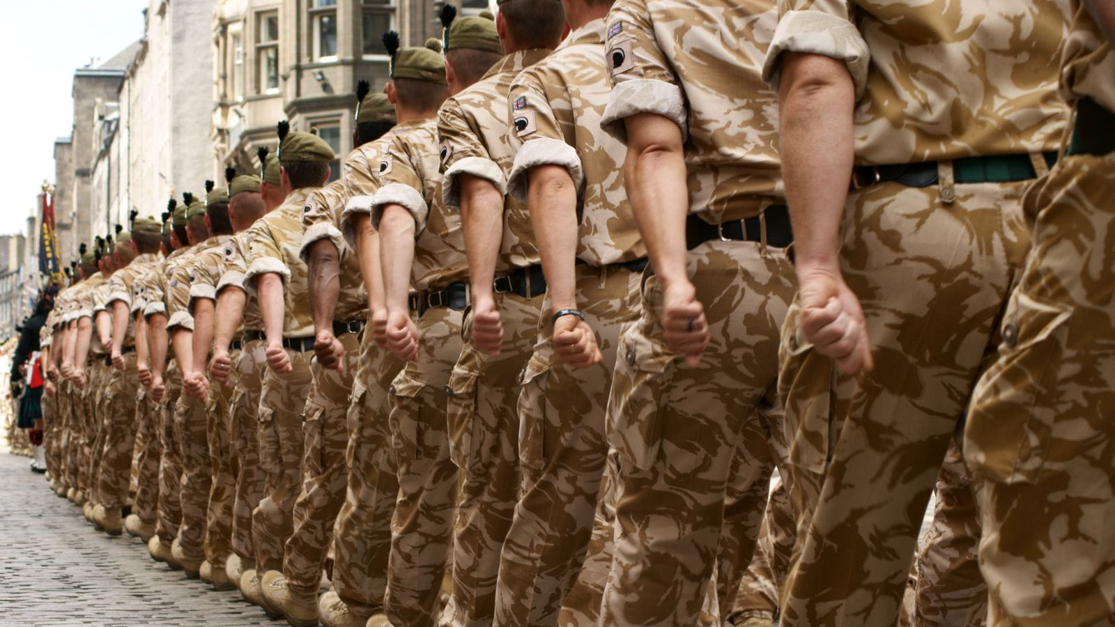 British armed forces