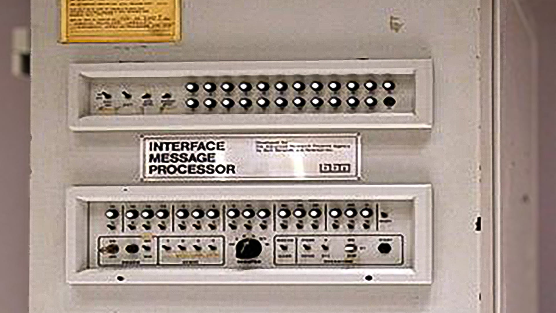 Close-up of a server rack featuring RTX BBN