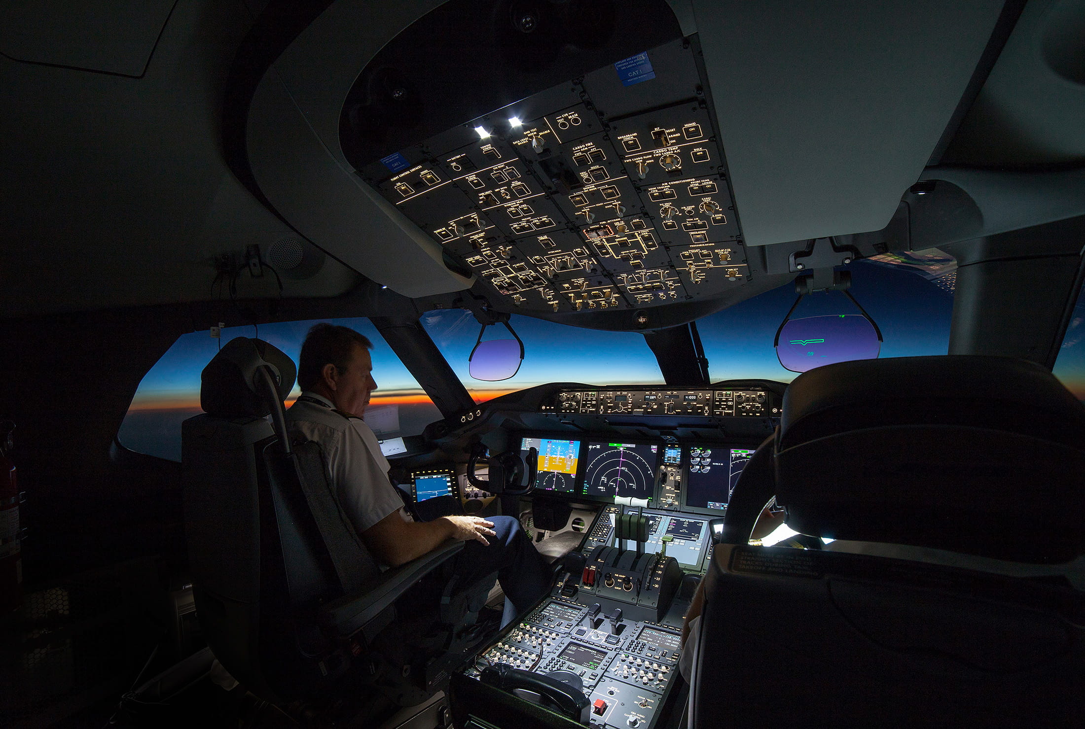 Boeing 787 Flight Deck