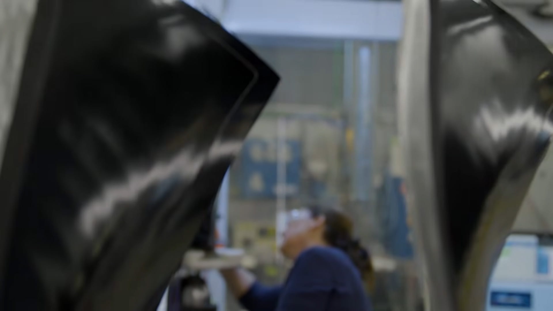 A worker in a factory