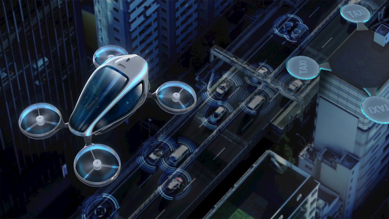 Future are we know it air taxi