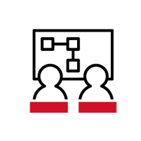 icon depicting employees