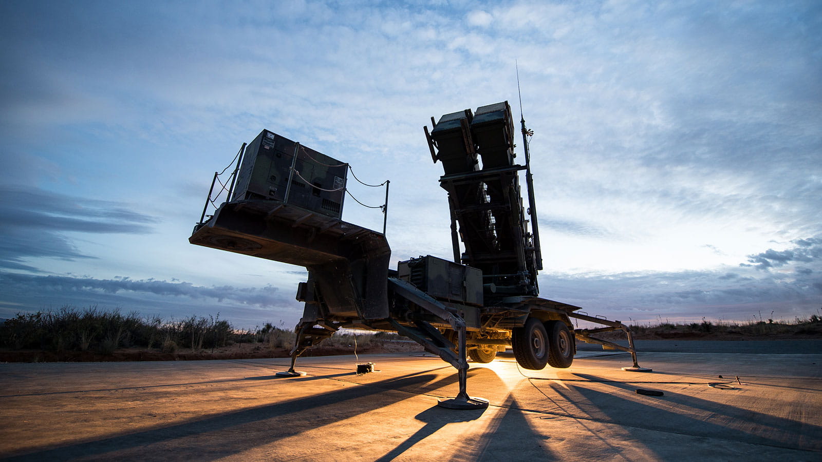 Patriot missile system