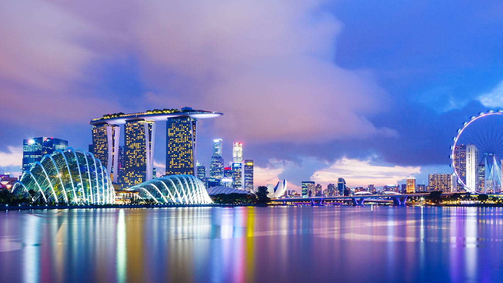 Skyline of Singapore