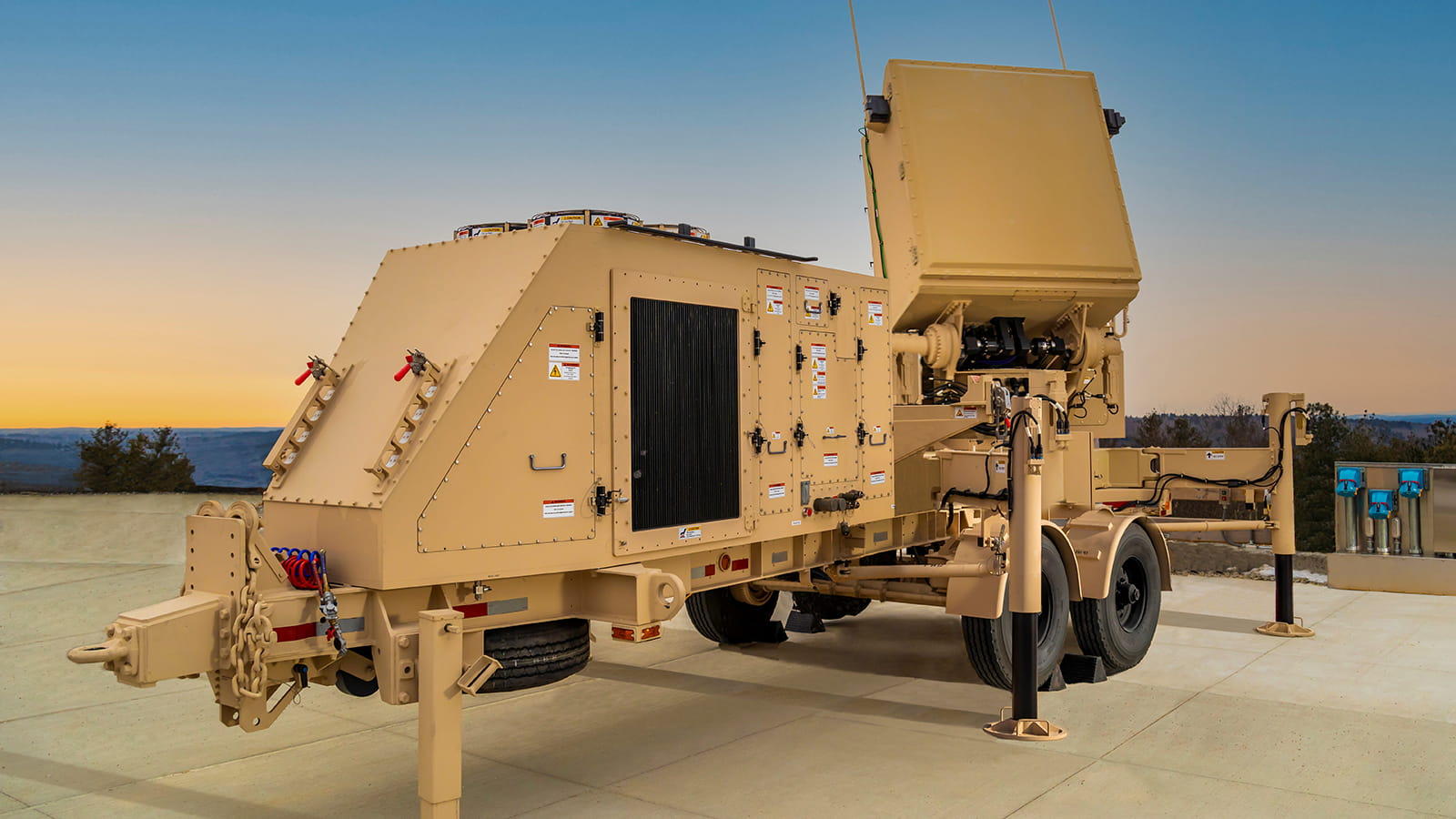 GhostEye® MR is an advanced 360-degree surveillance and fire control sensor designed for NASAMS that can detect, track, and identify a wide variety of threats
