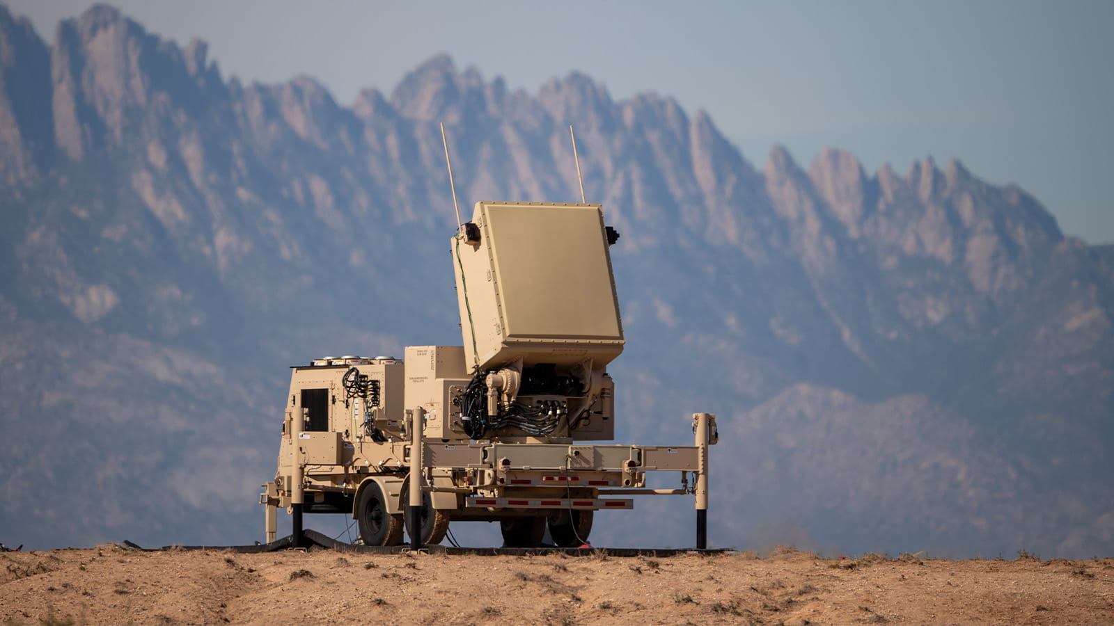 RTX Raytheon GhostEye pictured here during an extended exercise at White Sands Missile Range