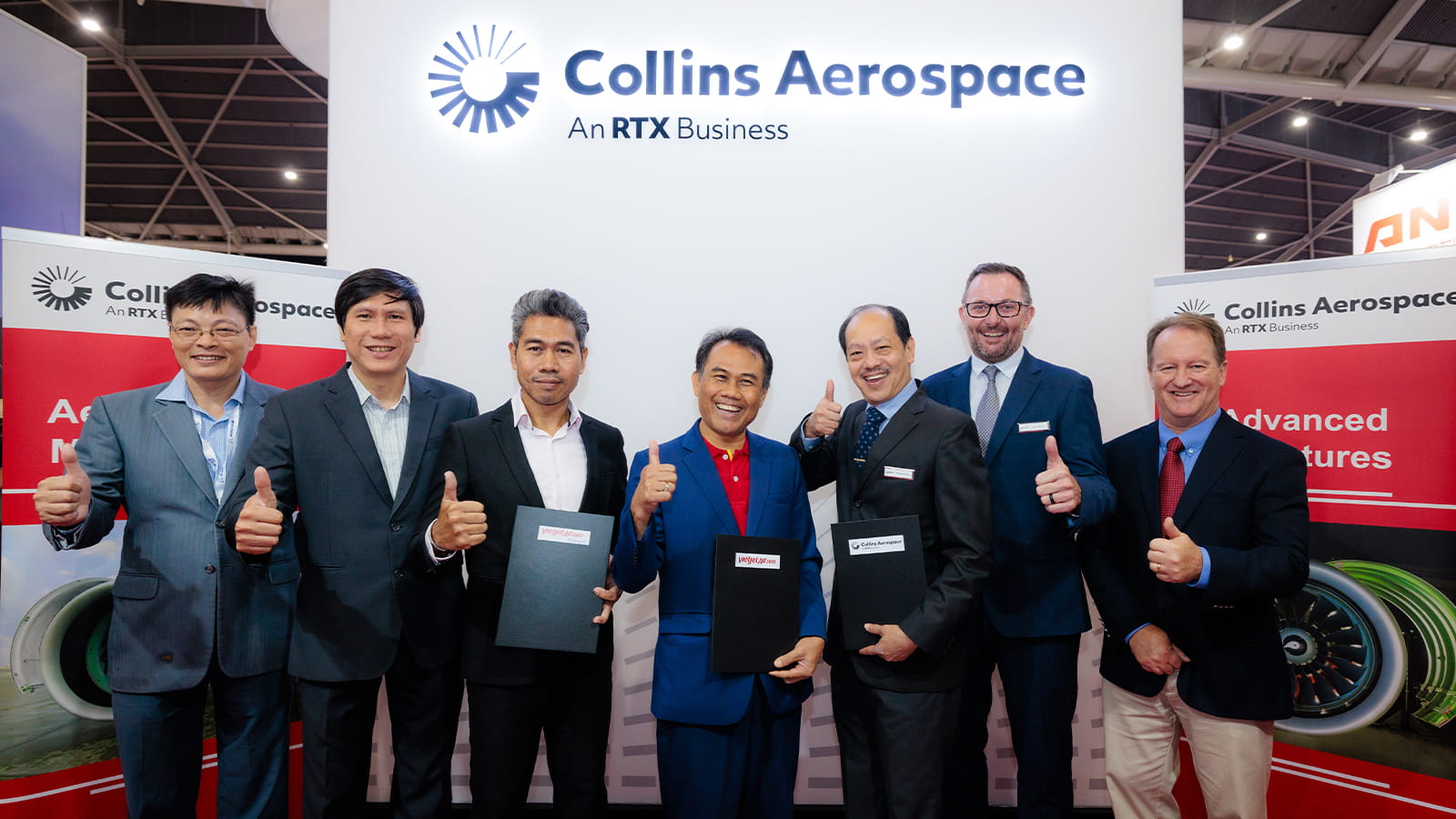 Collins Aerostructures and VietJet Group sign a long-term agreement for nacelle MRO services in Asia Pacific.