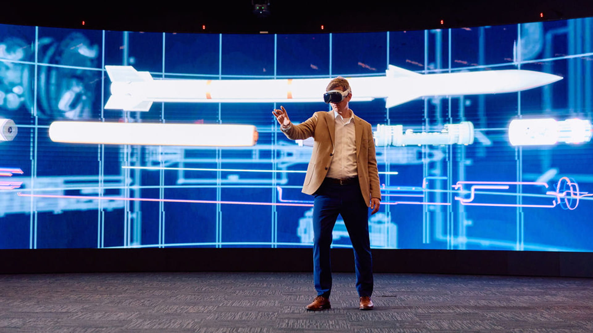 Virtual munitions stage