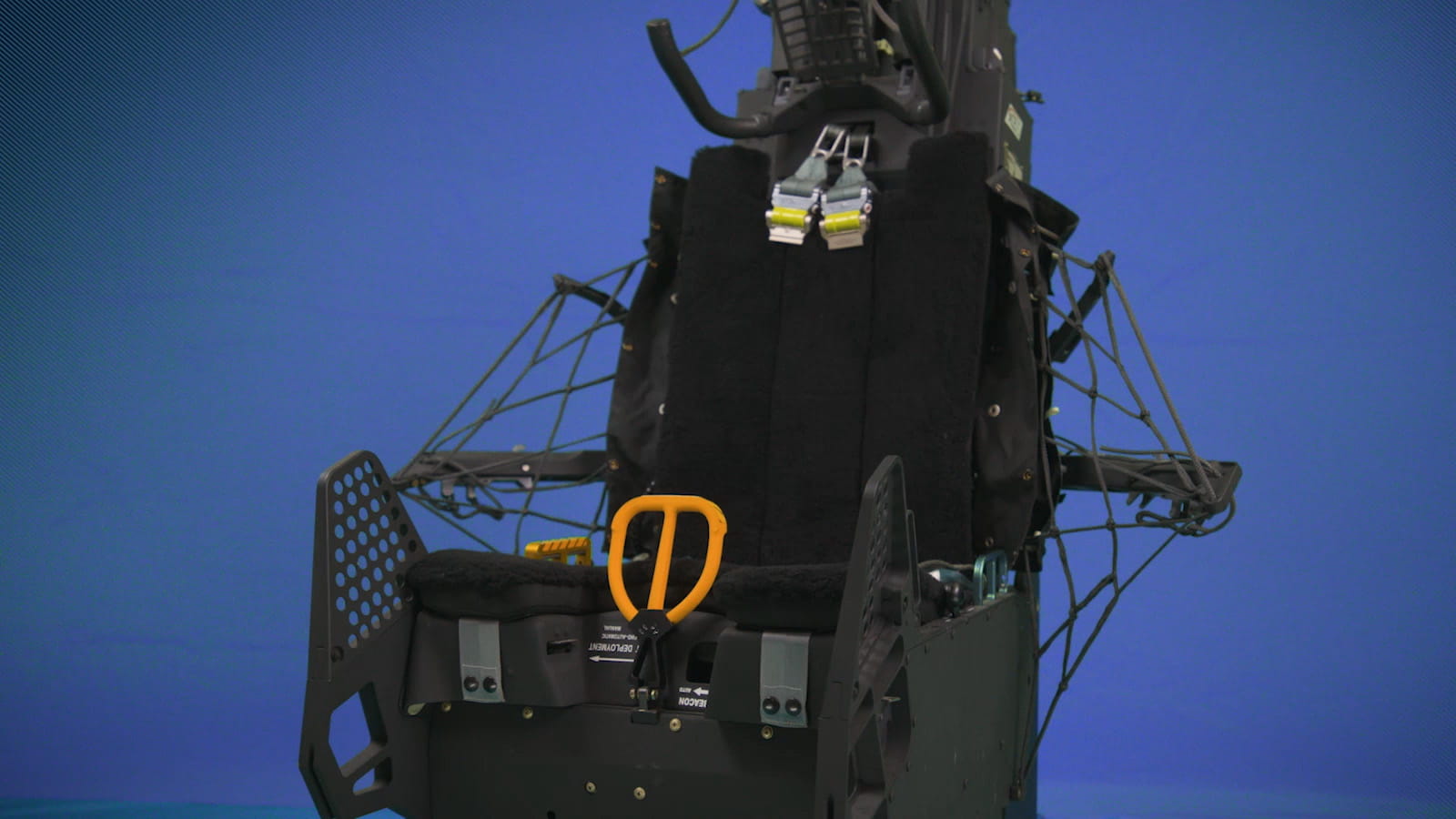 ACES ejection seat close up