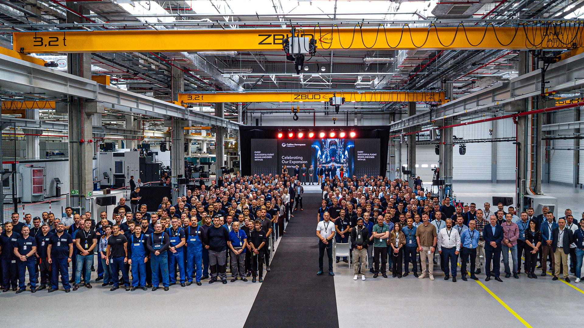 Employees in a factory