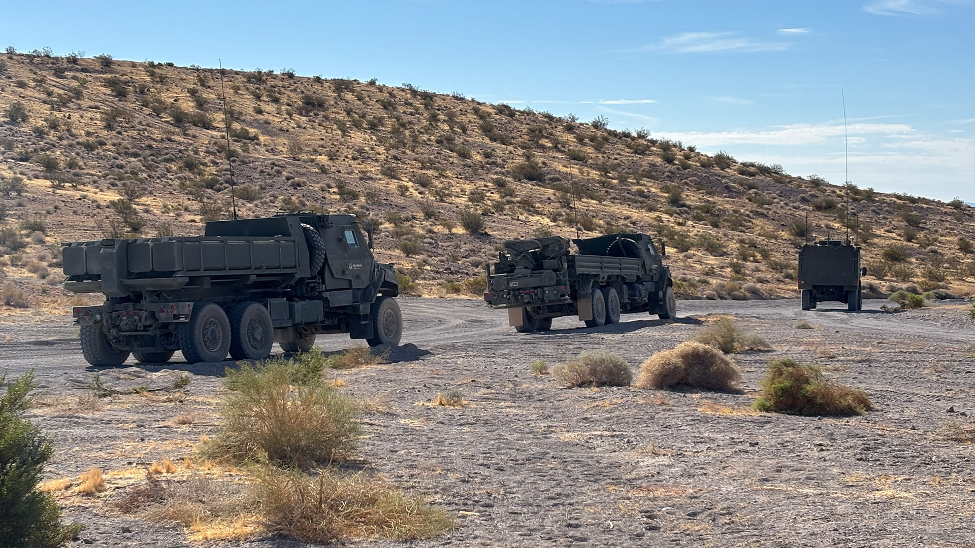 PCC6 vehicle convoy