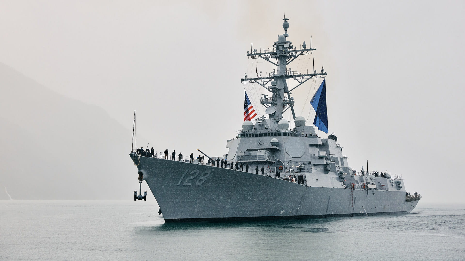 The USS Ted Stevens