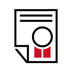 icon depicting a document