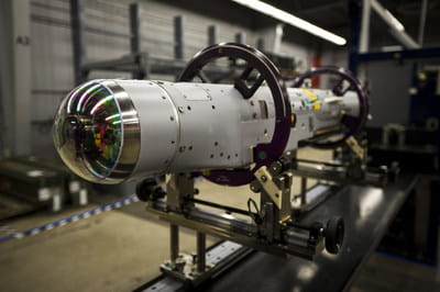 The U.S. Air Force’s StormBreaker® smart weapon has a unique tri-mode seeker that allow pilots to hit moving land-based or maritime targets in adverse weather or low visibility.