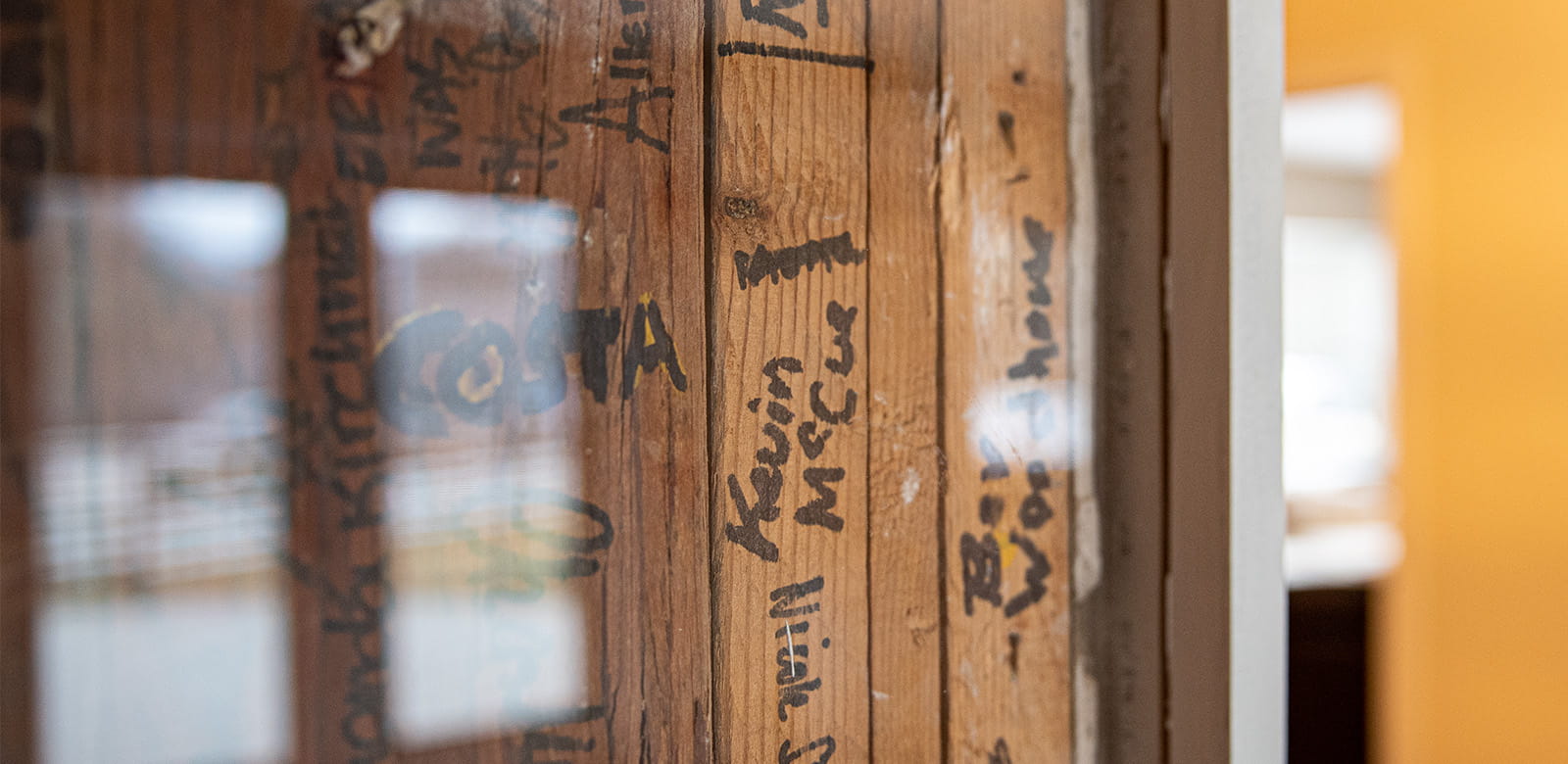 Raytheon employees volunteering at Ironstone Farm.