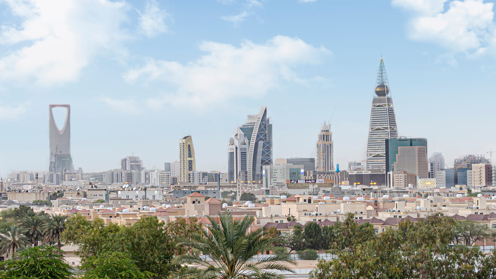Skyline in Saudi Arabia