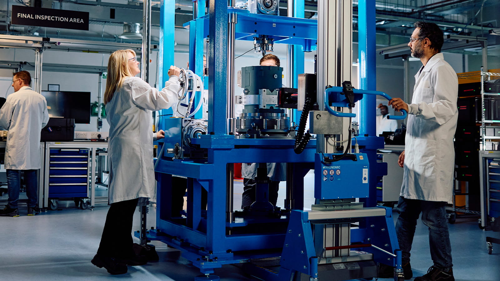 UK site production floor