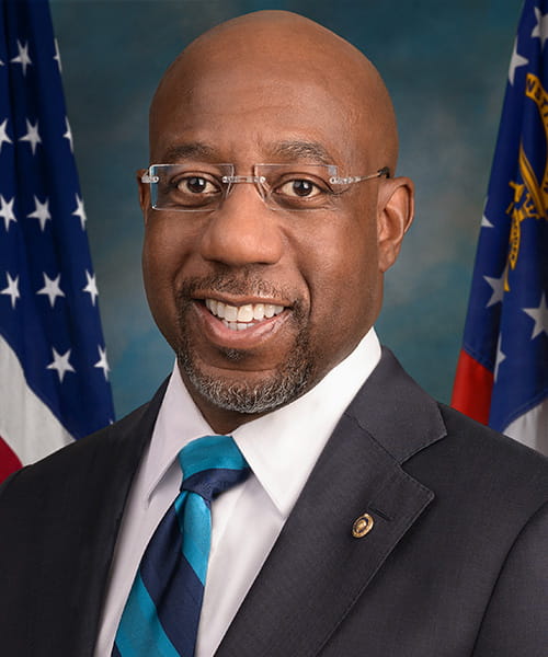 Raphael Warnock portrait