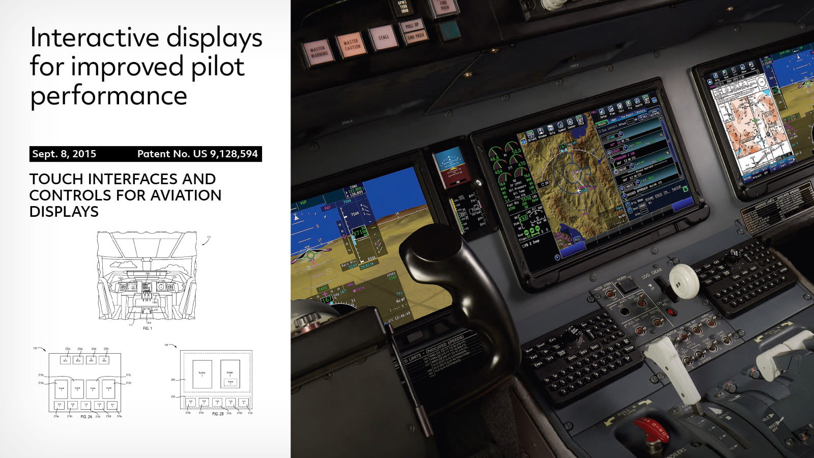 A flight deck multifunction display