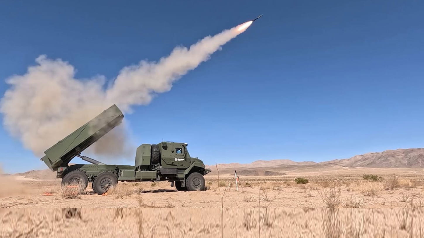 Missile firing from mobile launch vehicle