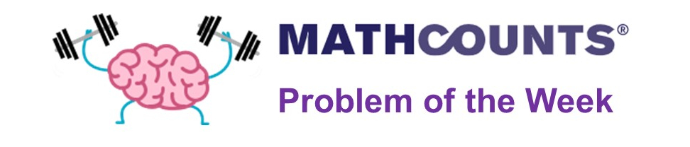 Mathcounts Problem of the Week logo