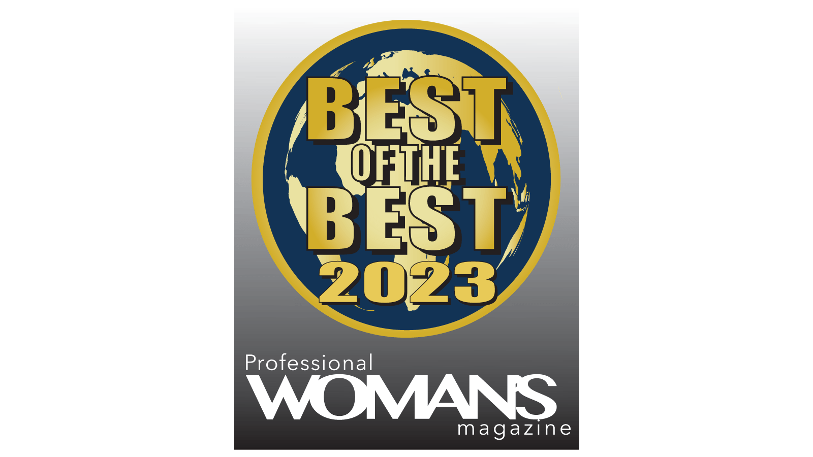 Best of the Best 2023: Professional Woman's Magazine Award logo